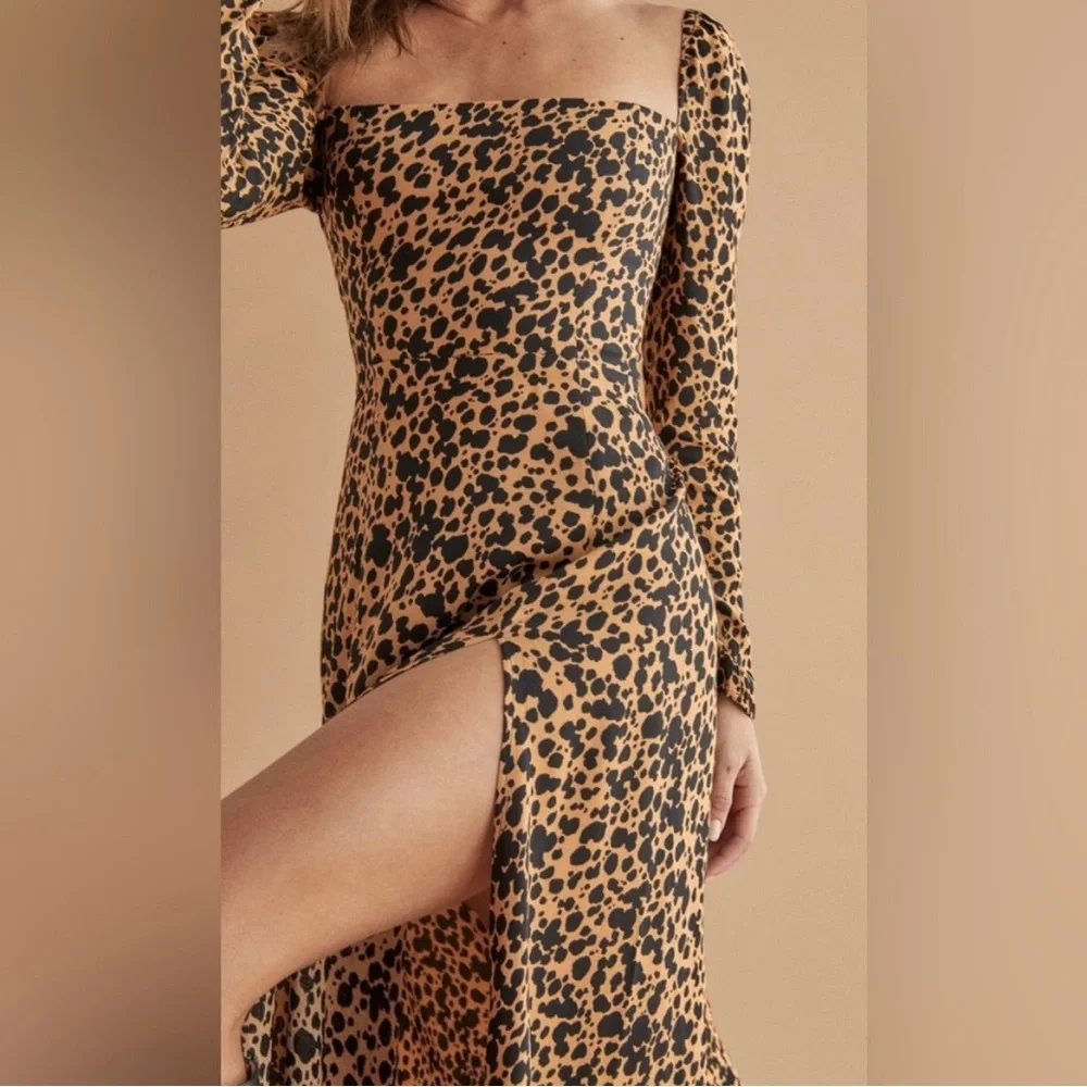 Reformation Sigmund Dress in Blitz - Picture 5 of 8